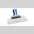 fali spatulya rozsdamentes 250mm gumírozott nyéllel