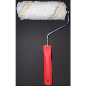   radiátor festőhenger mikroszálas sárga-szürke 15cm midi + nyél