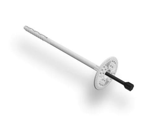szigetelésrögzítő dűbel fém beütőszöggel 160mm/10mm