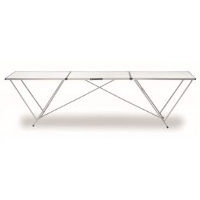 tapétázó asztal alu 300x60x78