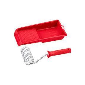 lakkozó készlet 3db-os, ezüst midi 12cm-es hengerrel