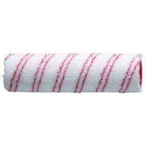 festőhenger mikroszálas 25cm/48mm piros csíkos