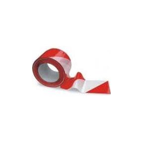 korlátszalag piros-fehér 75mm / 200m
