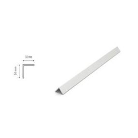   Aluminium L sarokprofil 10mmX10mm 250cm Eloxált Ezüst színben ALS 10X10EE