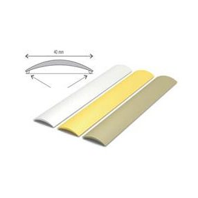   Alumínium burkolat váltó profil 100cm - 4cm, pezsgő színben, öntapadós A13/100PÖ