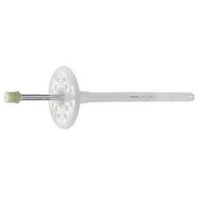 szigetelésrögzítő dűbel fém beütőszöggel 120mm/10mm