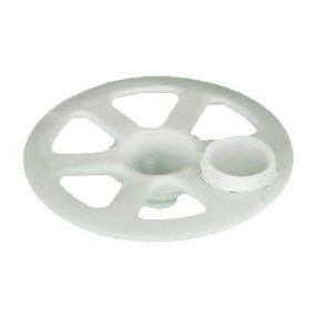 hőhidalt tárcsa kupakkal kr 100db/csomag fehér