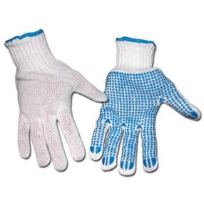 kesztyű pöttyös csúszásgátlós