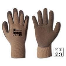 téli kesztyű mártott barna 9