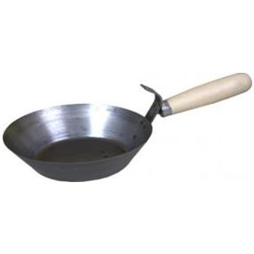 kőműves serpenyő acél 160mm