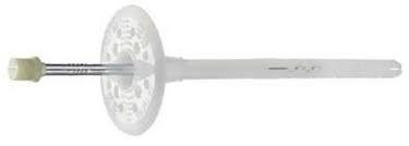 szigetelésrögzítő dűbel fém beütőszöggel 140mm/10mm